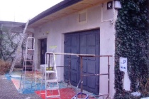 gruenes Tor Holzwerk