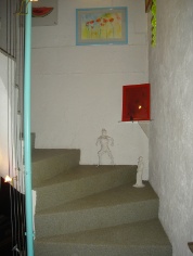 Treppenhaus vorher